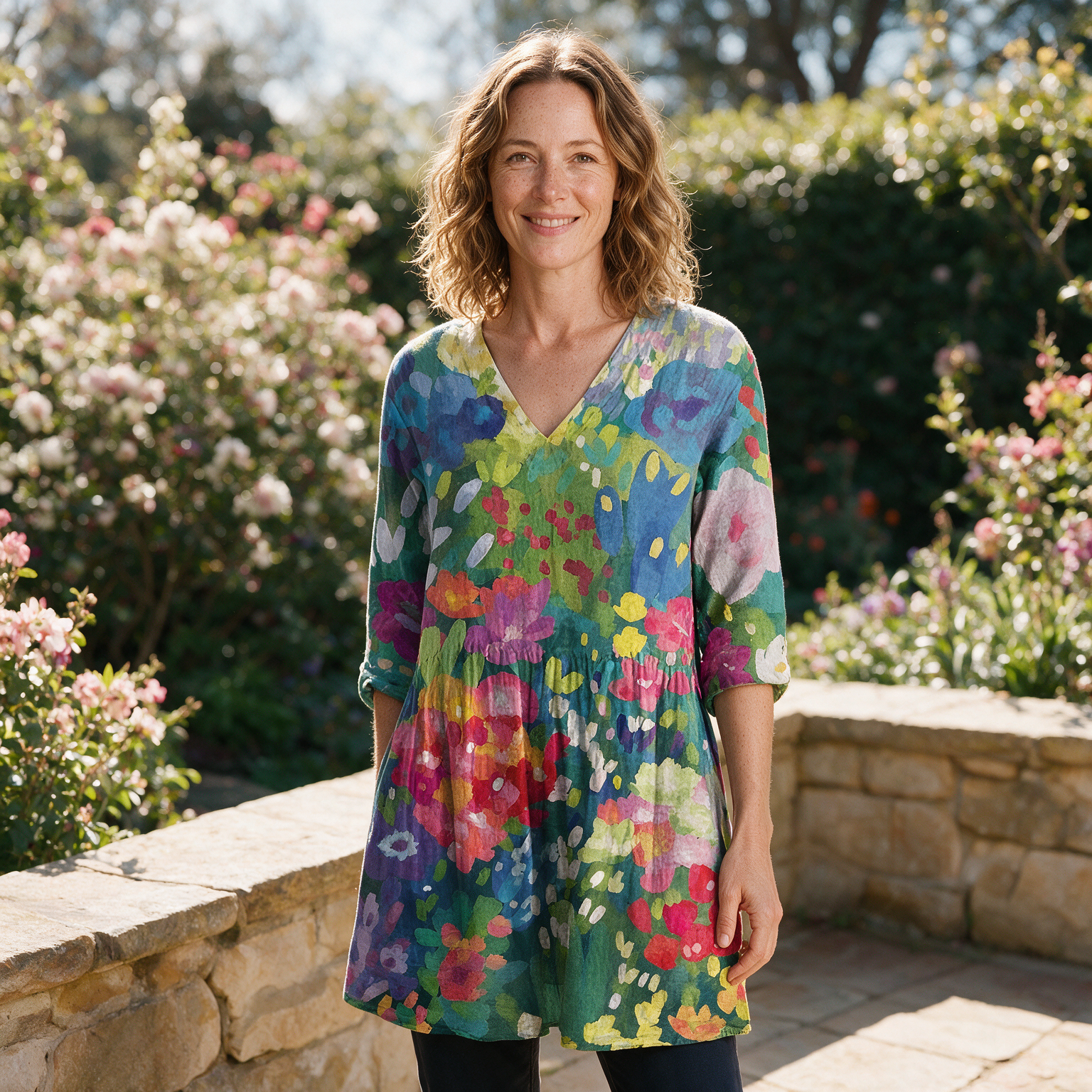 Millie Long Blouse - front