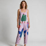 Eleanor Easy Fit Printed Jumpsuit - front view