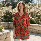 Priscilla Long Blouse - front
