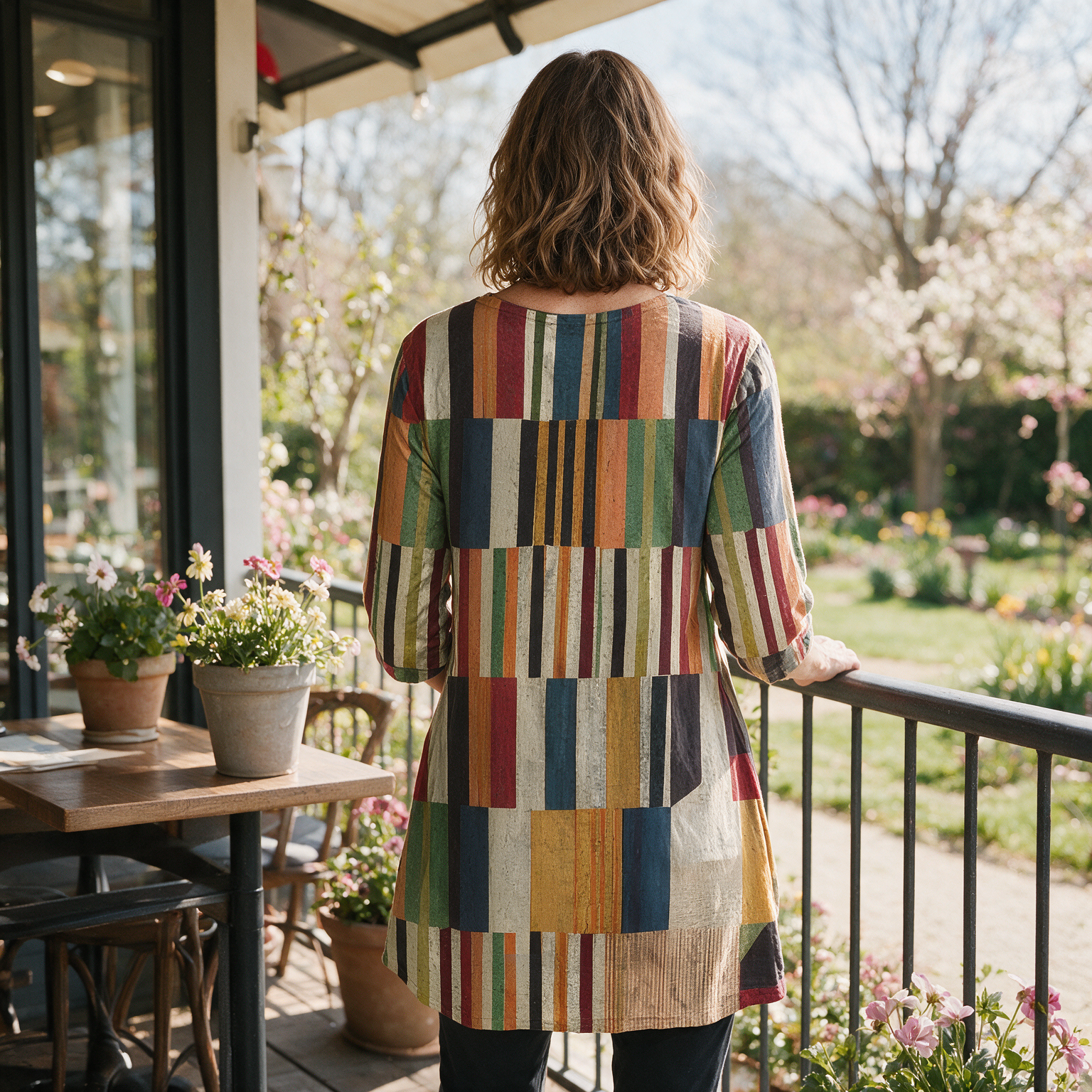 Lydia Long Blouse - back