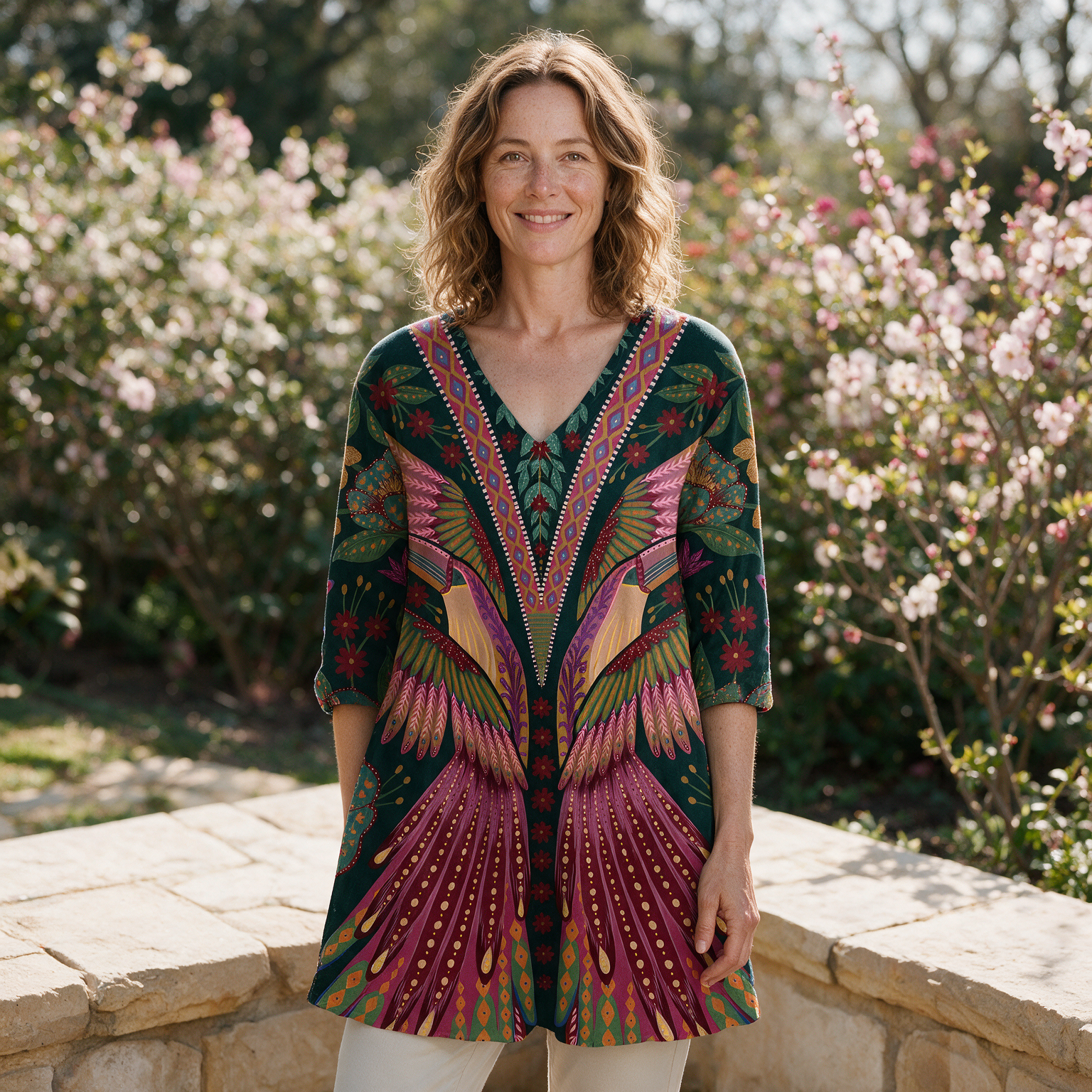 Jayla Long Blouse - front