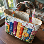 Fran quilted tote bag interior lining