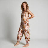 Zoe Summer Printed Jumpsuit - side view