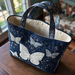 Bev quilted tote bag interior lining