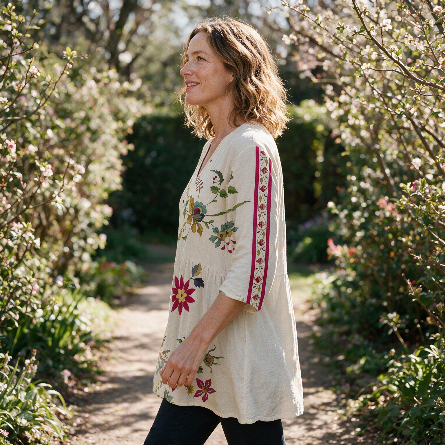 Lottie Long Blouse - side