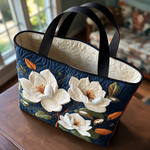 Magnolia quilted tote bag interior lining