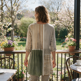 Natalie Long Blouse - back