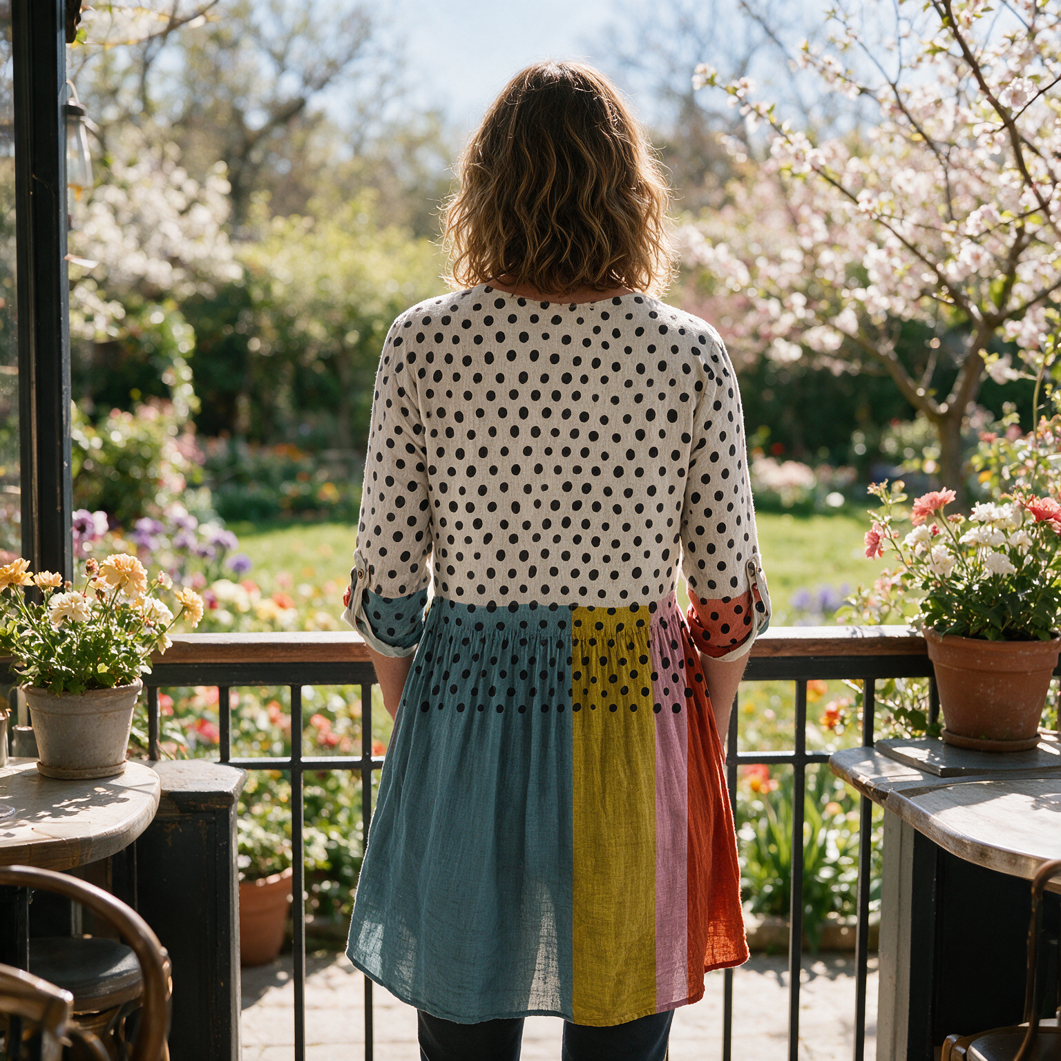 Jacqueline Long Blouse - back