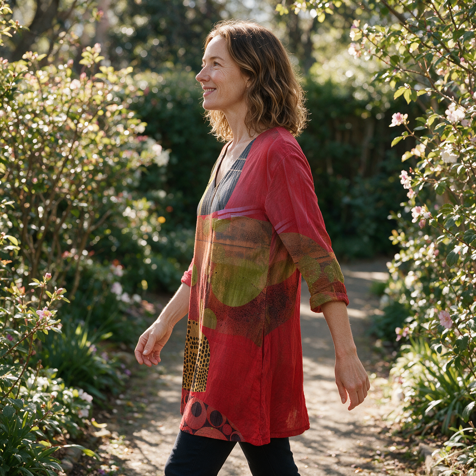 Maria Long Blouse - side
