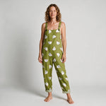 Freya Wide Leg Printed Jumpsuit - front view