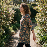 Lilian Long Blouse - side