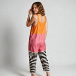 Phoebe Effortless Printed Jumpsuit - back view