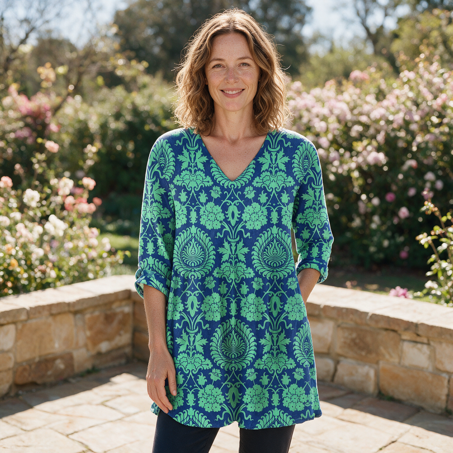 Marlee Long Blouse - front