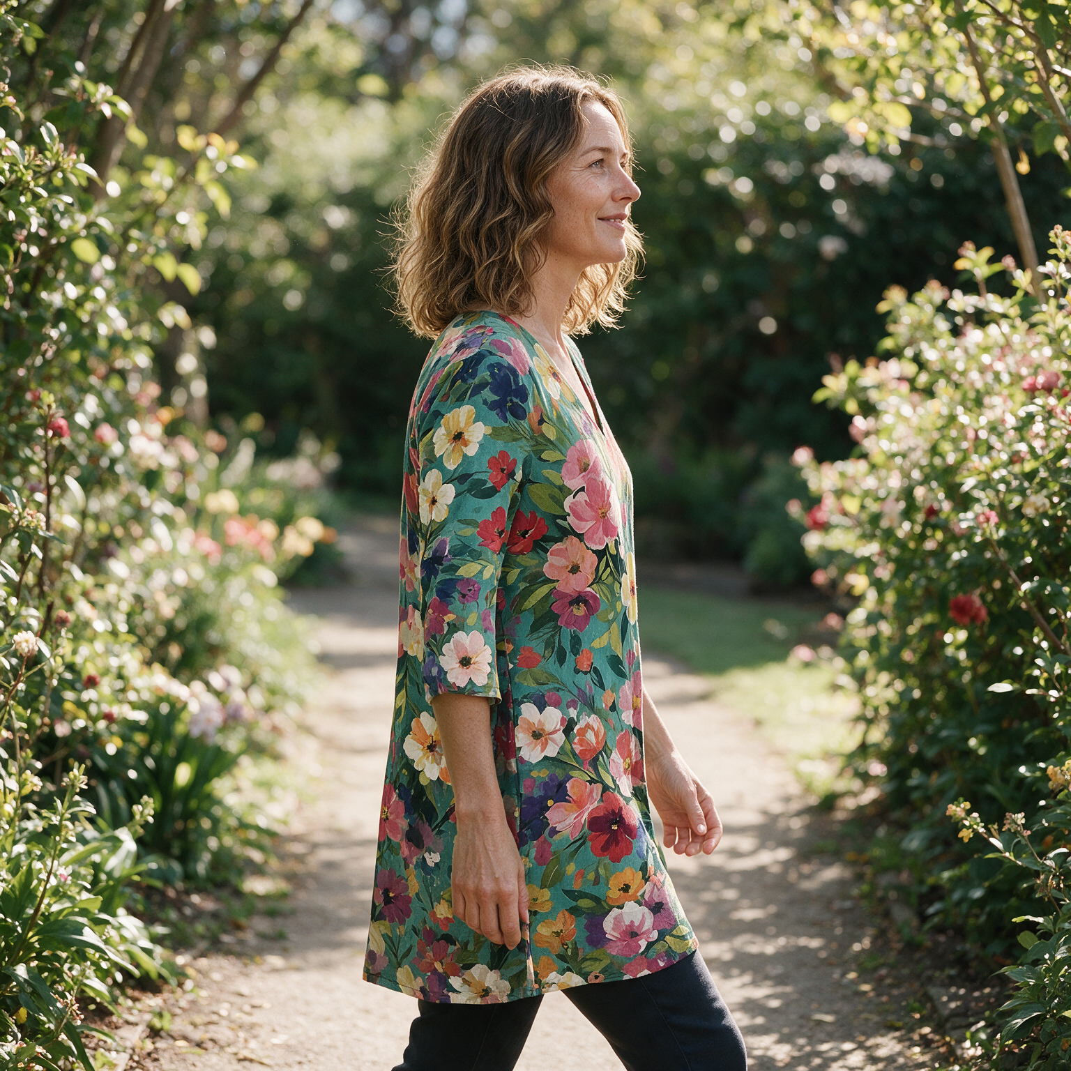 Angel Long Blouse - side