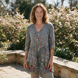 Audrey Long Blouse - front