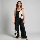 Olivia Comfort Fit Printed Jumpsuit - front view