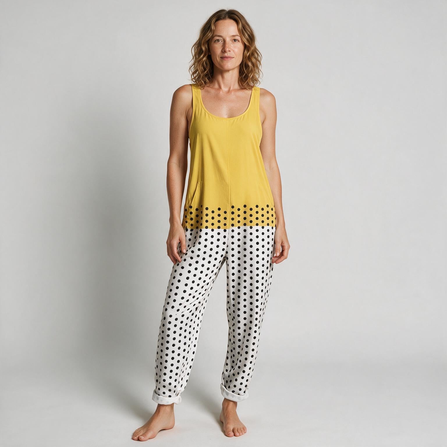 Savannah Easy Summer Jumpsuit - front view
