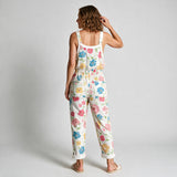 Sadie Printed Playsuit - back view