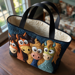Polly quilted tote bag interior lining