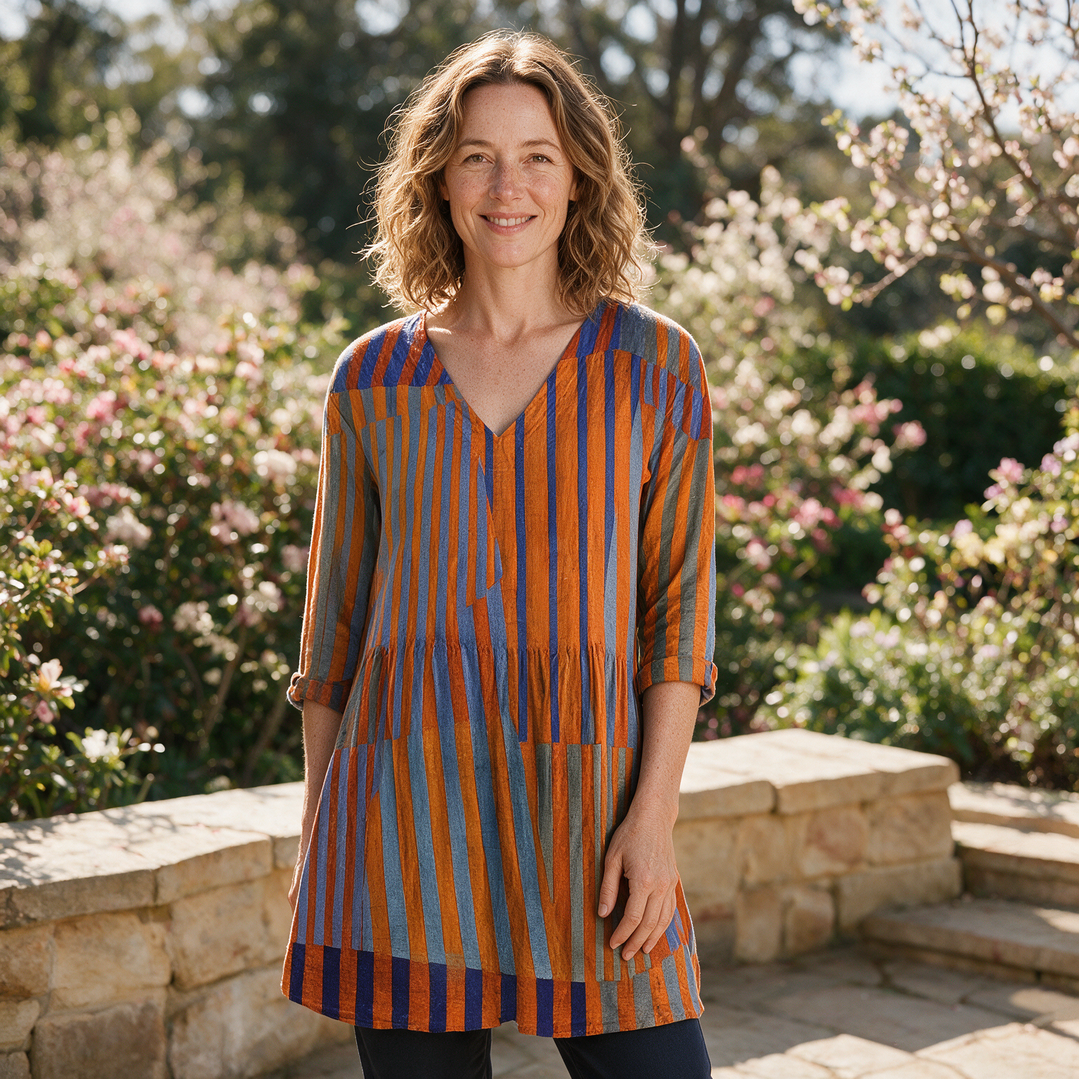 Amaia Long Blouse - front