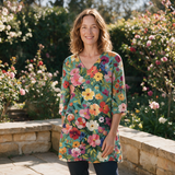 Angel Long Blouse - front