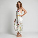 Audrey Daywear Printed Jumpsuit - side view