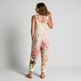 Chloe Relaxed Printed Jumpsuit - back view