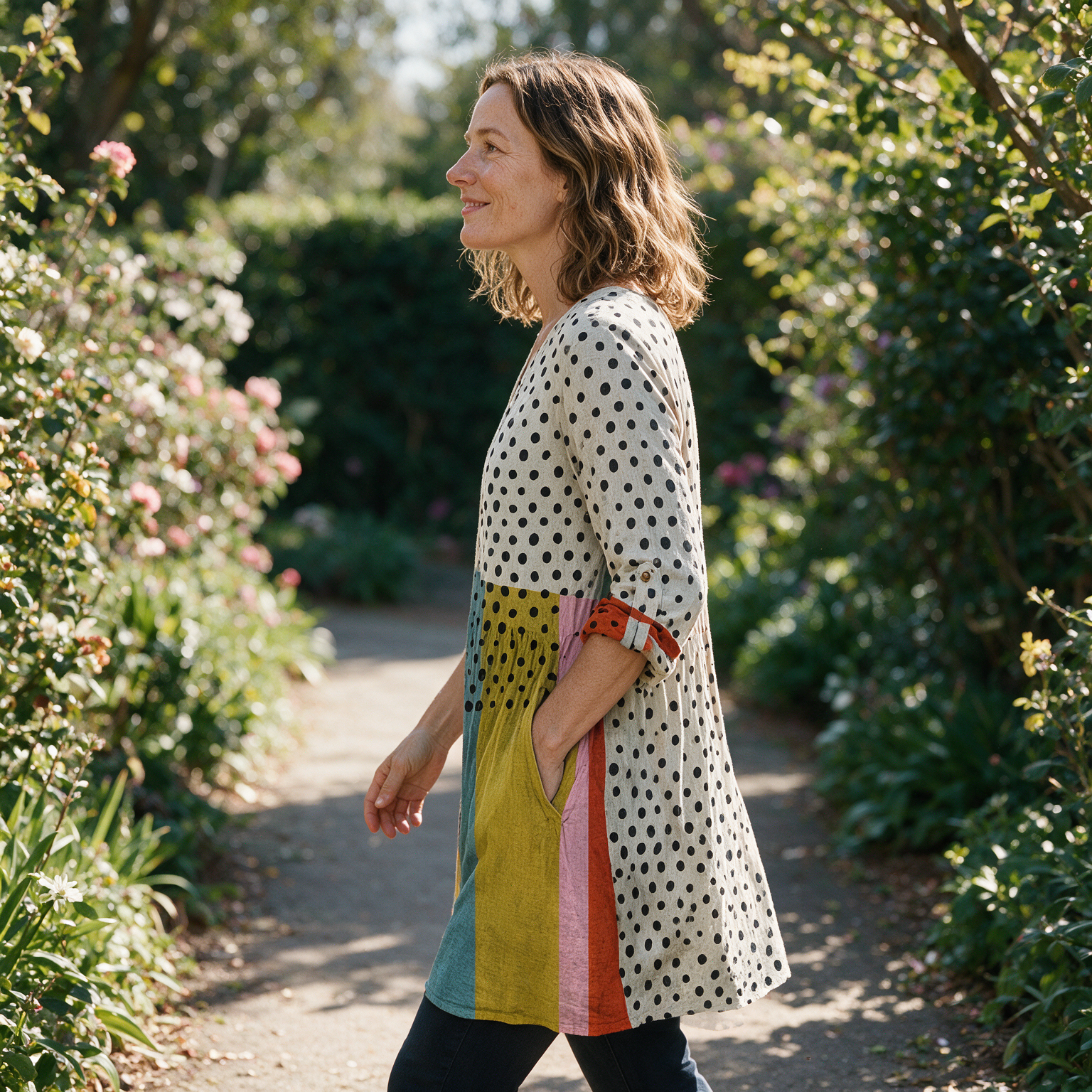 Jacqueline Long Blouse - side