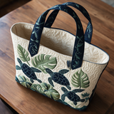 Terri quilted tote bag interior lining