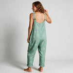 Lily Weekend Printed Jumpsuit - back view