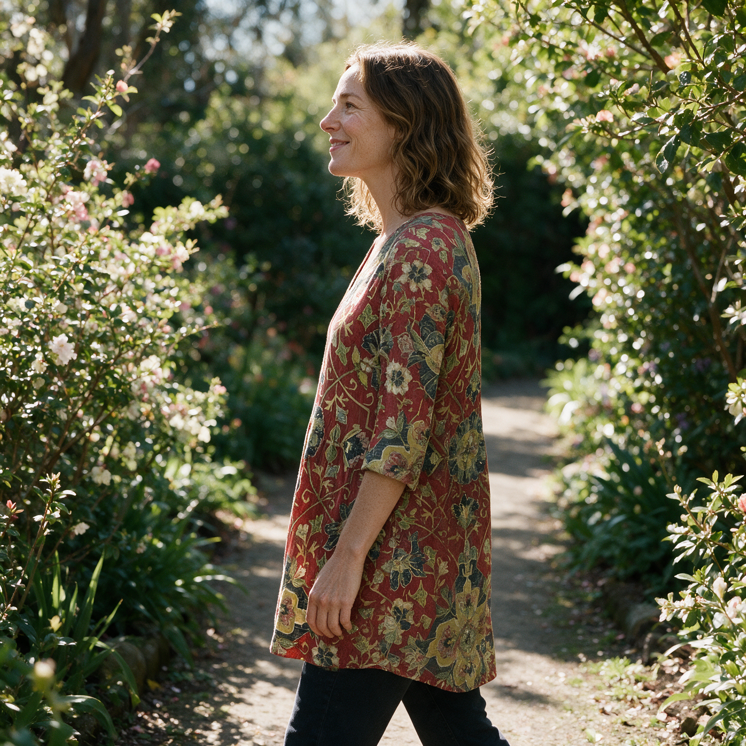 Amoura Long Blouse - side