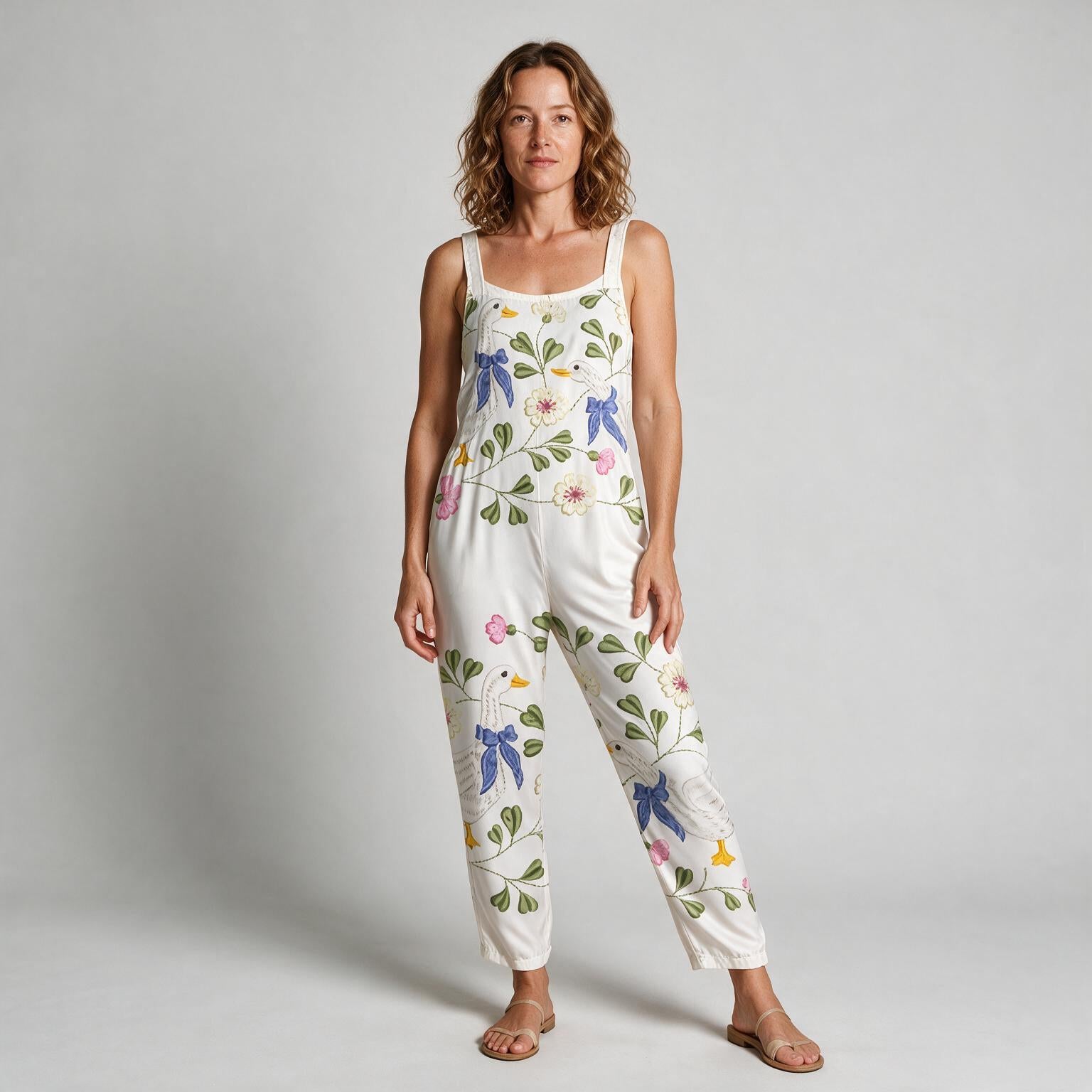 Eloise Relaxed Comfort Jumpsuit - front view