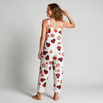 Florence Printed Lounge Jumpsuit - back view
