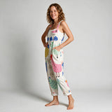 Eliza Strappy Printed Jumpsuit - side view