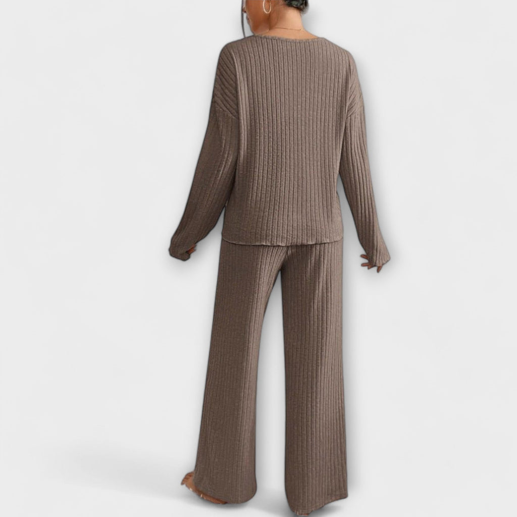 Amelia - Ribbed Lounge Set