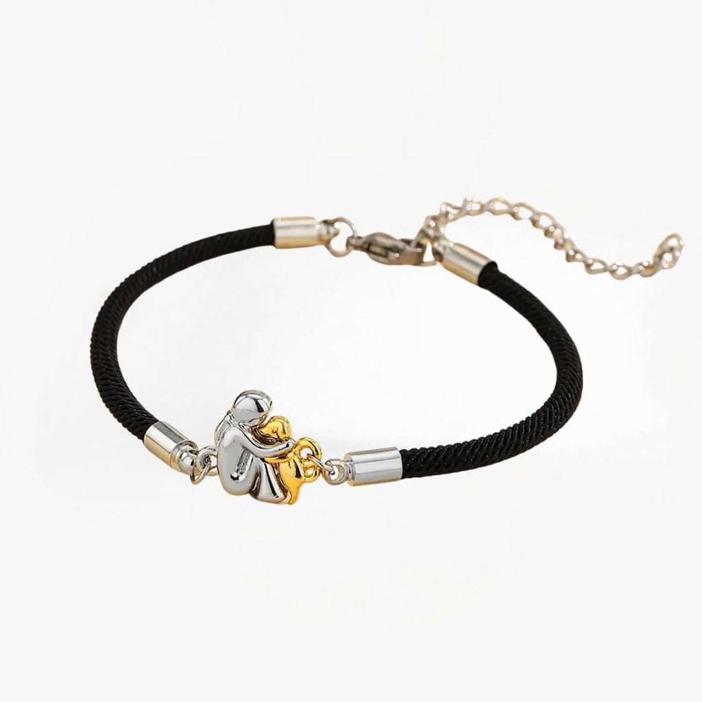Harper - Dog Hug Pendant Bracelet