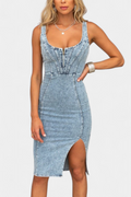 Janessa | Denim Dress