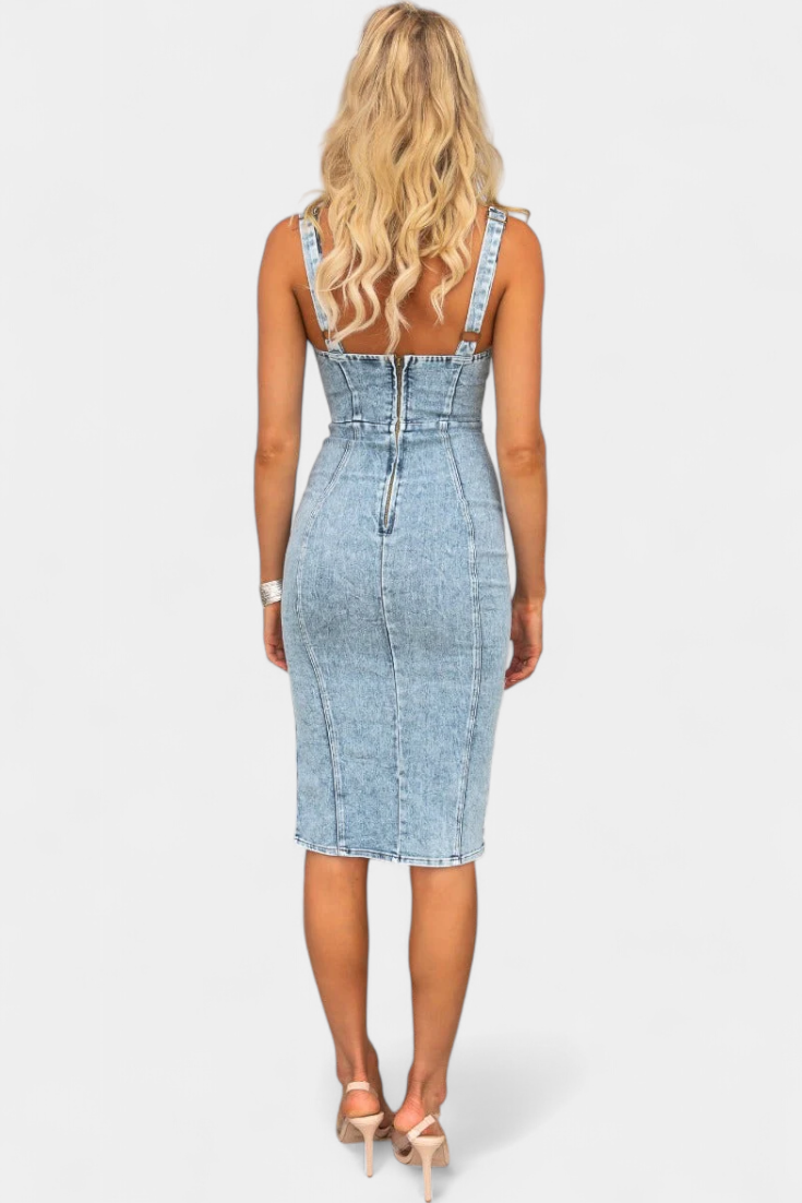 Janessa | Denim Dress